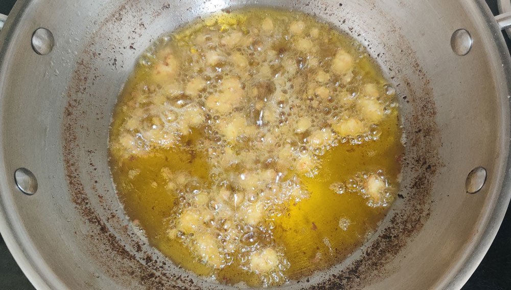 milk solids turning brown- how to make ghee from milk