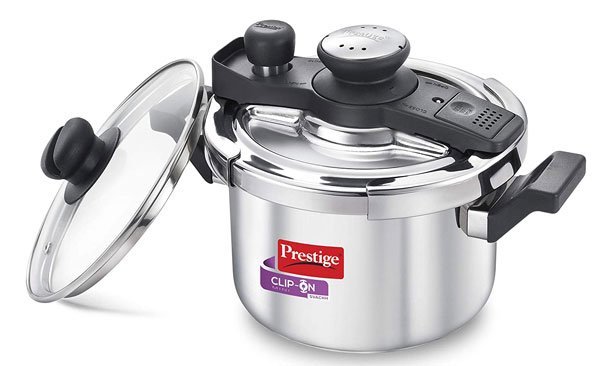 Prestige Svachh Clip On Stainless Steel Cooker 5 L Review - Mishry