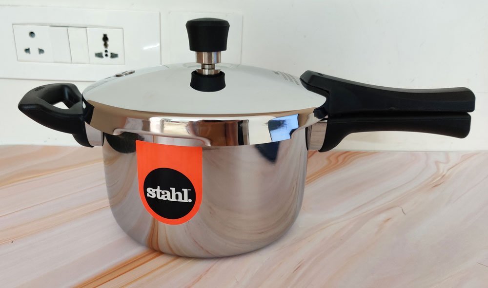 stahl triply- one of the best pressure cooker in India