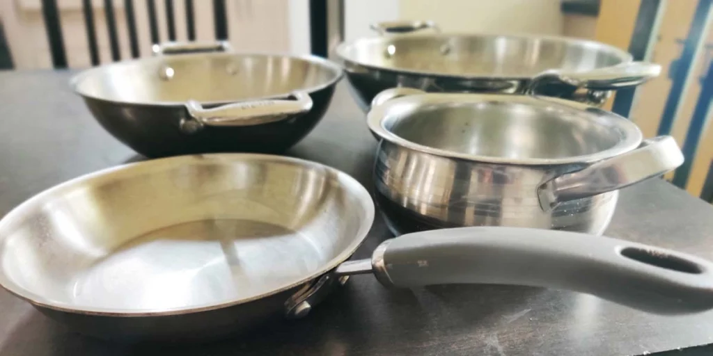 stainless steel cookware