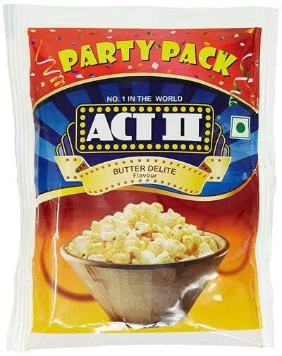 act2 popcorn flavours in India