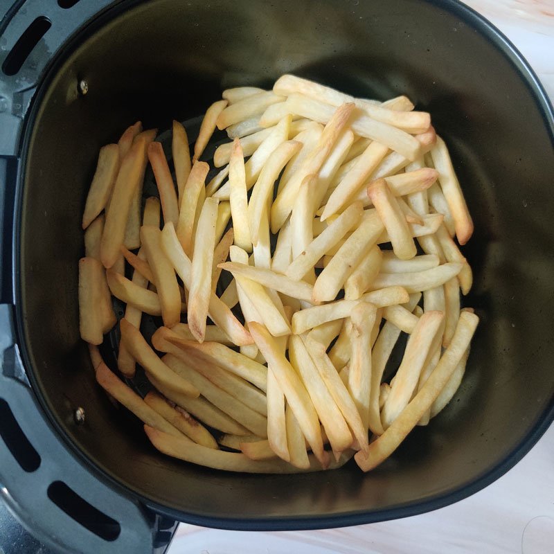 making french fries for wonderchef prato digital air fryer review