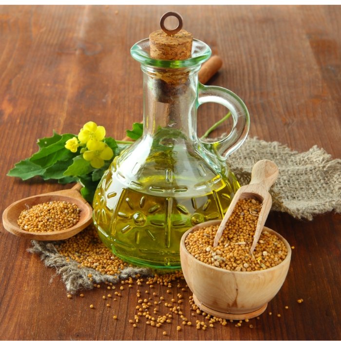 mustard oil which is one of the best cooking oils in India