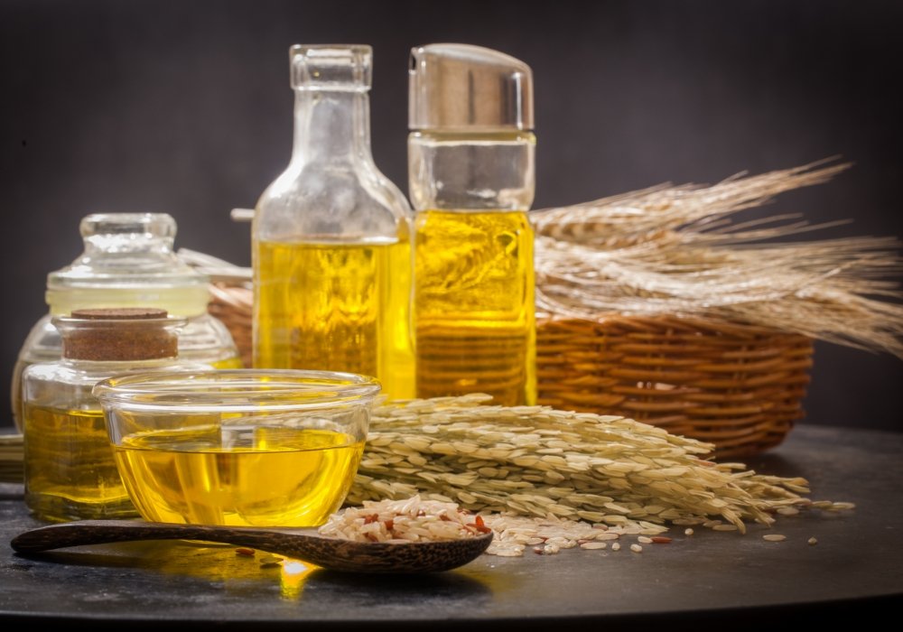 rice bran oil which is one of the best cooking oils in India