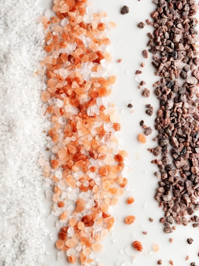 types of salts